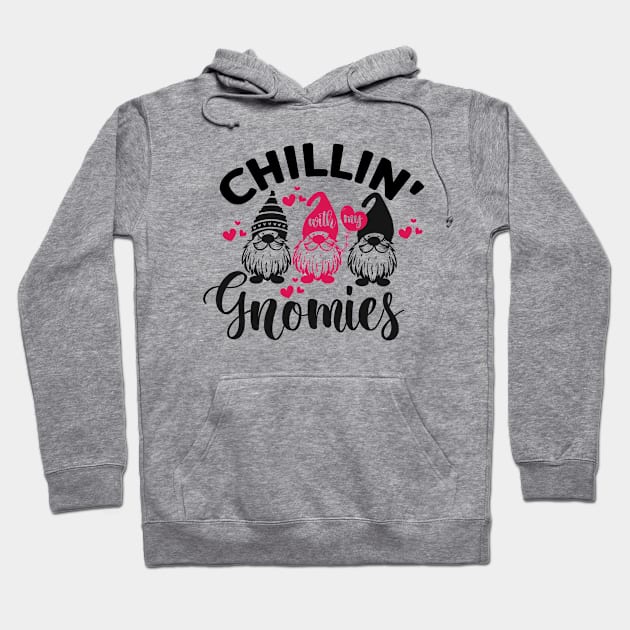 Chilling With My Gnomies Shirt, Custom Friend Sweatshirt, Funny Friend Shirt, Funny Chilling Gnomes Shirt, Matching Friend Shirts, Gnome Tee Hoodie by L3GENDS